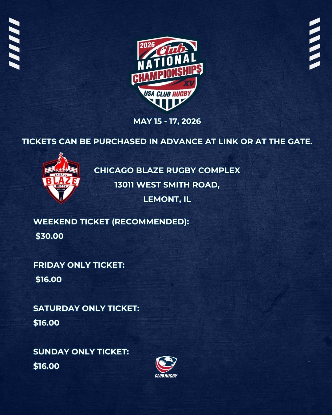 2026 USA Club Rugby XVs National Championships Schedule & Teams ...