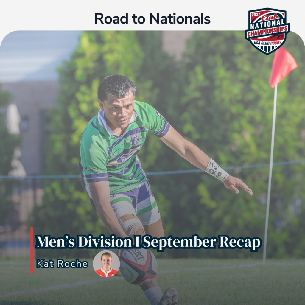 Men's Division 1 - September 2026 Recap - USA Club Rugby